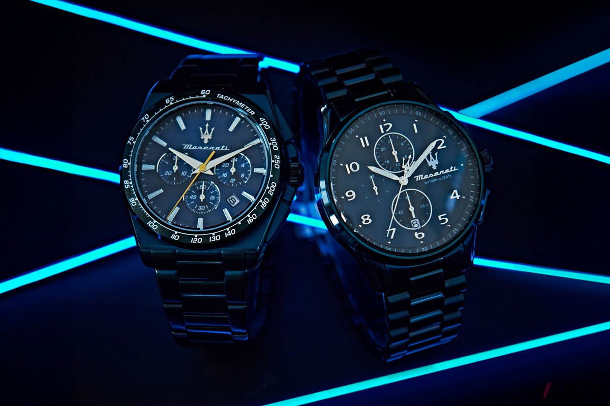 ブランドカラーのマセラティブルーを基調にした、新作コレクション「ブルーエディション（BLUE EDITION）」