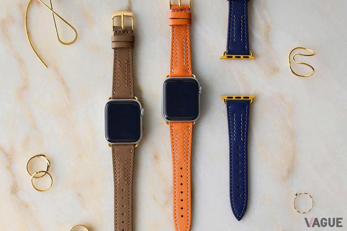 YUTORIのブランド第三弾アイテムとなるApple Watch用レザーバンド「YUTORI Apple Watch用シェーブルレザーバンド」