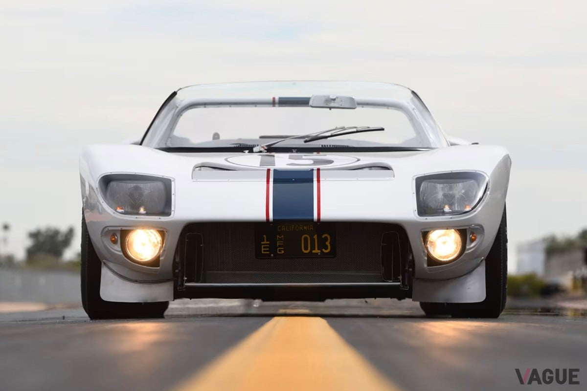 先ごろオークションに出品されたフォード「GT40ロードスター」は、モデル唯一のル・マン参戦車両だった（C）Mecum Auction, Inc.