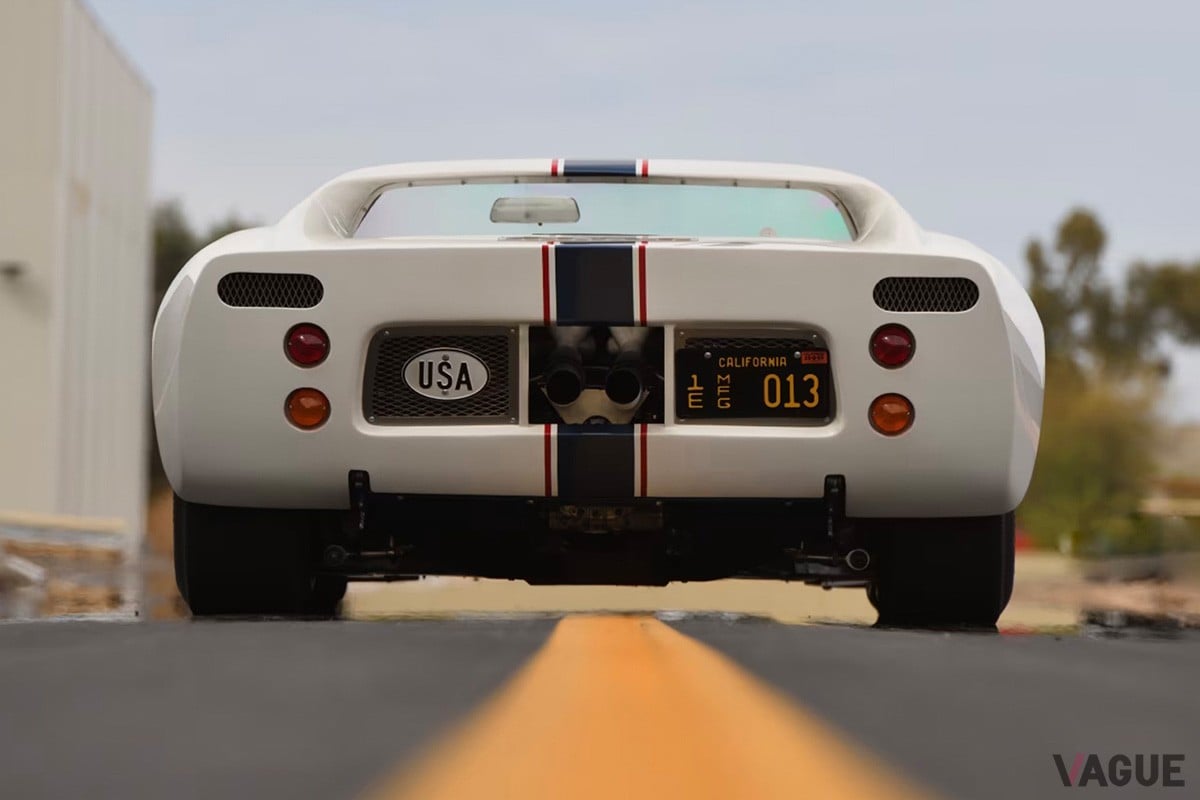 先ごろオークションに出品されたフォード「GT40ロードスター」は、モデル唯一のル・マン参戦車両だった（C）Mecum Auction, Inc.