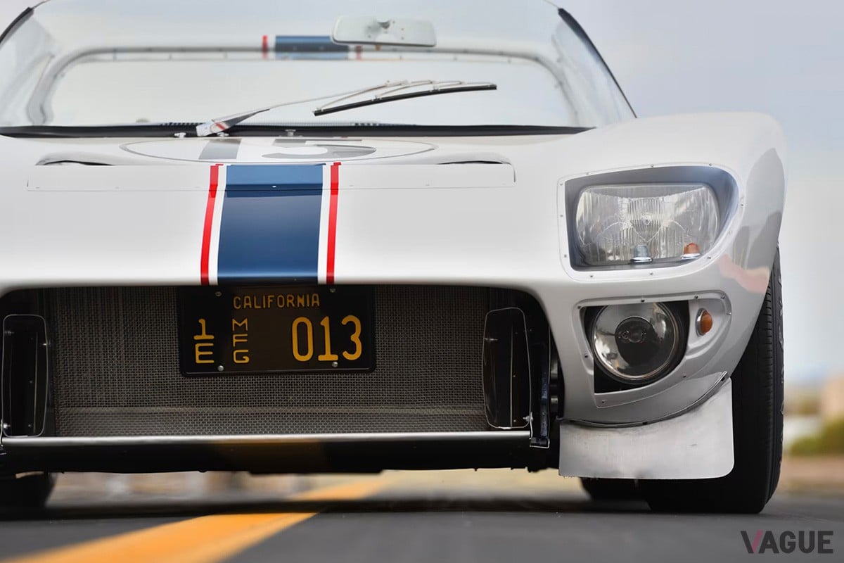 先ごろオークションに出品されたフォード「GT40ロードスター」は、モデル唯一のル・マン参戦車両だった（C）Mecum Auction, Inc.