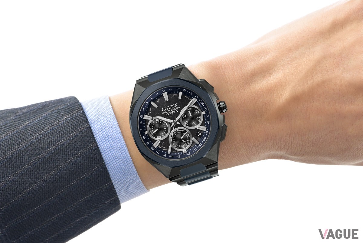 エコ・ドライブGPS衛星電波時計の最上位ムーブメントF950搭載