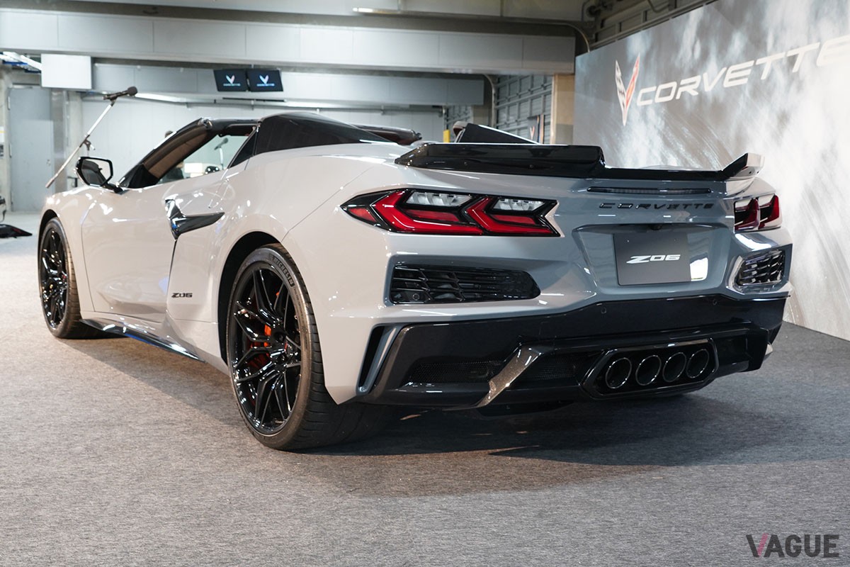 シボレー「コルベット Z06 コンバーチブル」（北米仕様）