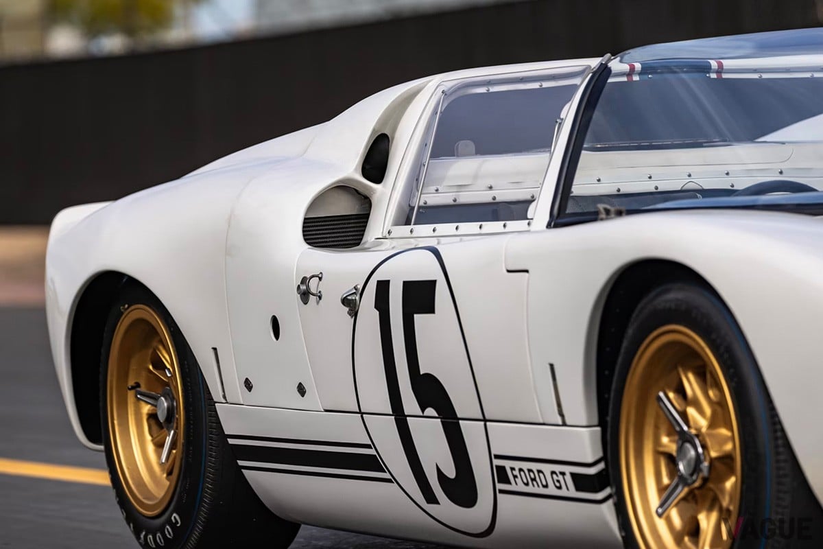先ごろオークションに出品されたフォード「GT40ロードスター」は、モデル唯一のル・マン参戦車両だった（C）Mecum Auction, Inc.