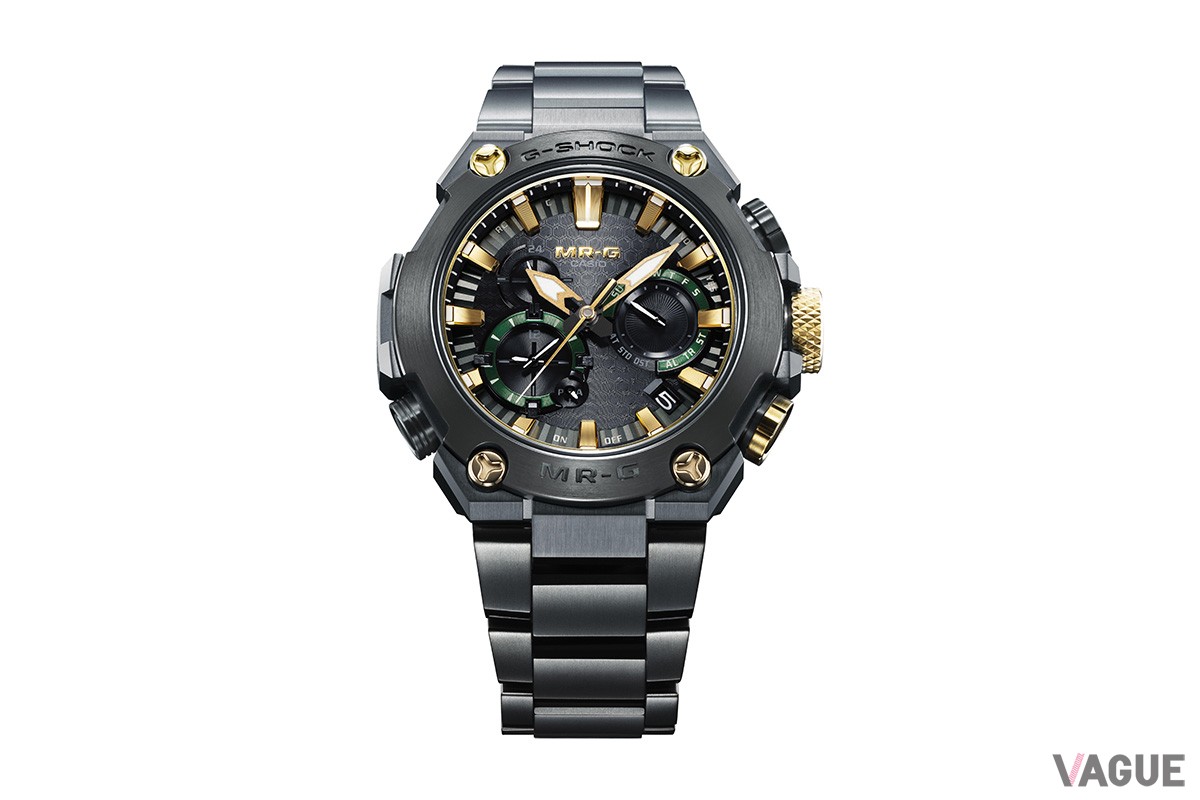「カシオ G-SHOCK MR-G MRG-B2000BG」チタンブレスレットモデル（38万5000円 消費税込）