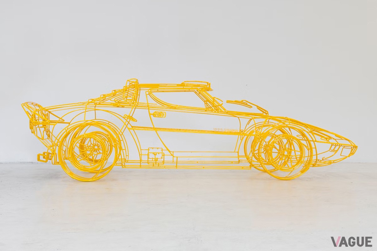 ベネディクト・ラドクリフがワイヤーで製作したランチア ストラトスHF（C）Collecting Cars