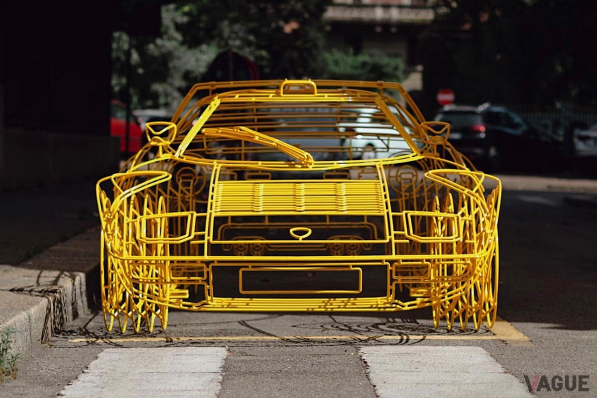 ベネディクト・ラドクリフがワイヤーで製作したランチア ストラトスHF（C）Collecting Cars