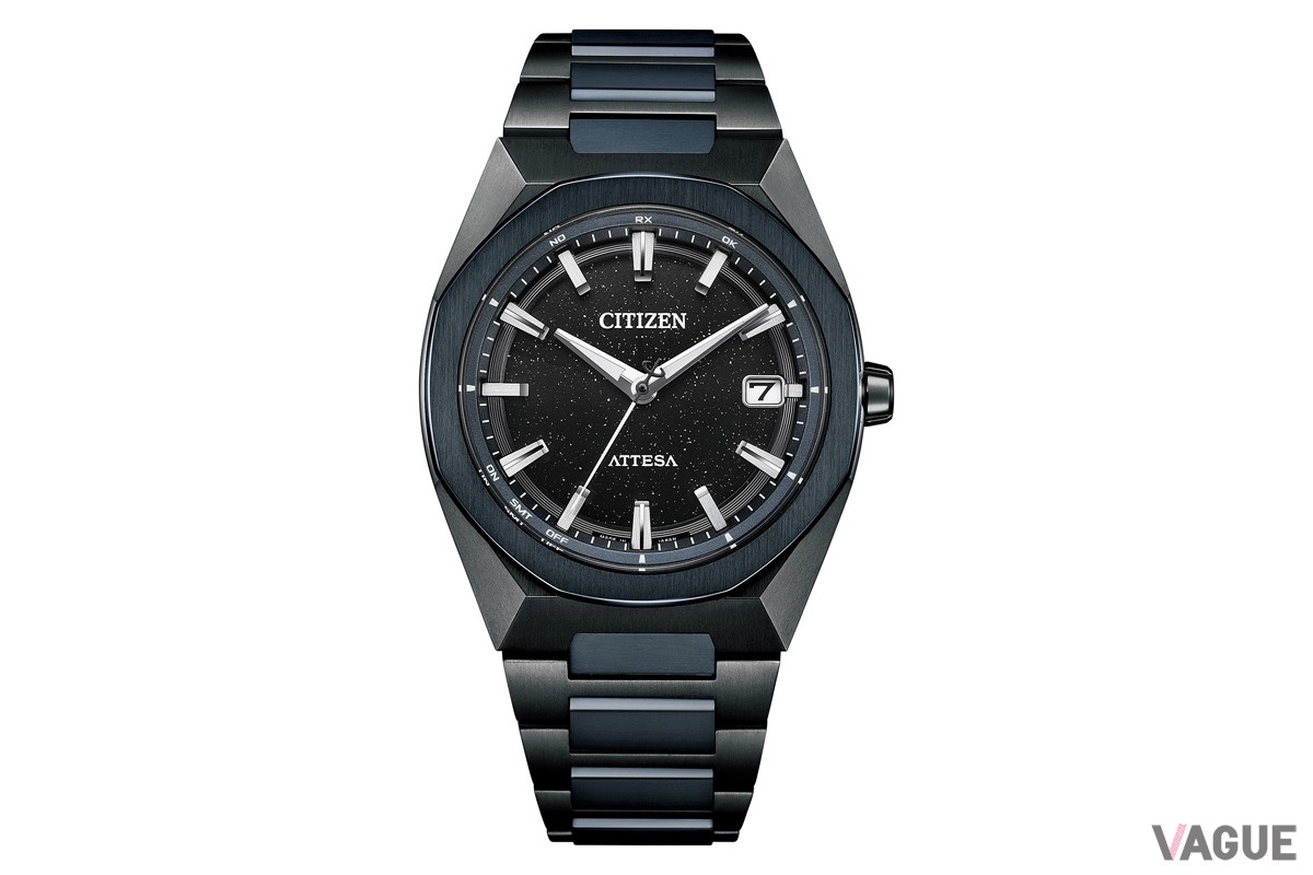 宇宙空間に広がる青い輝きをダイヤルで表現