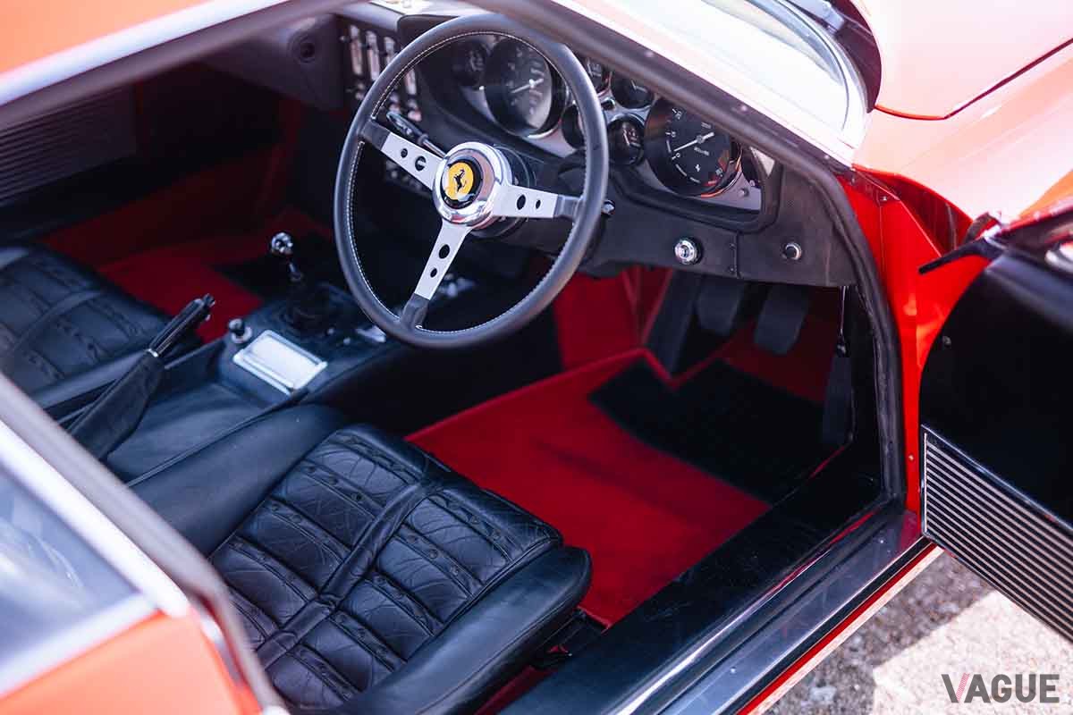オークションに登場した1973年式フェラーリ「365GTB／4」デイトナ Neil Fraser(c)2025 Courtesy of RM Sotheby's