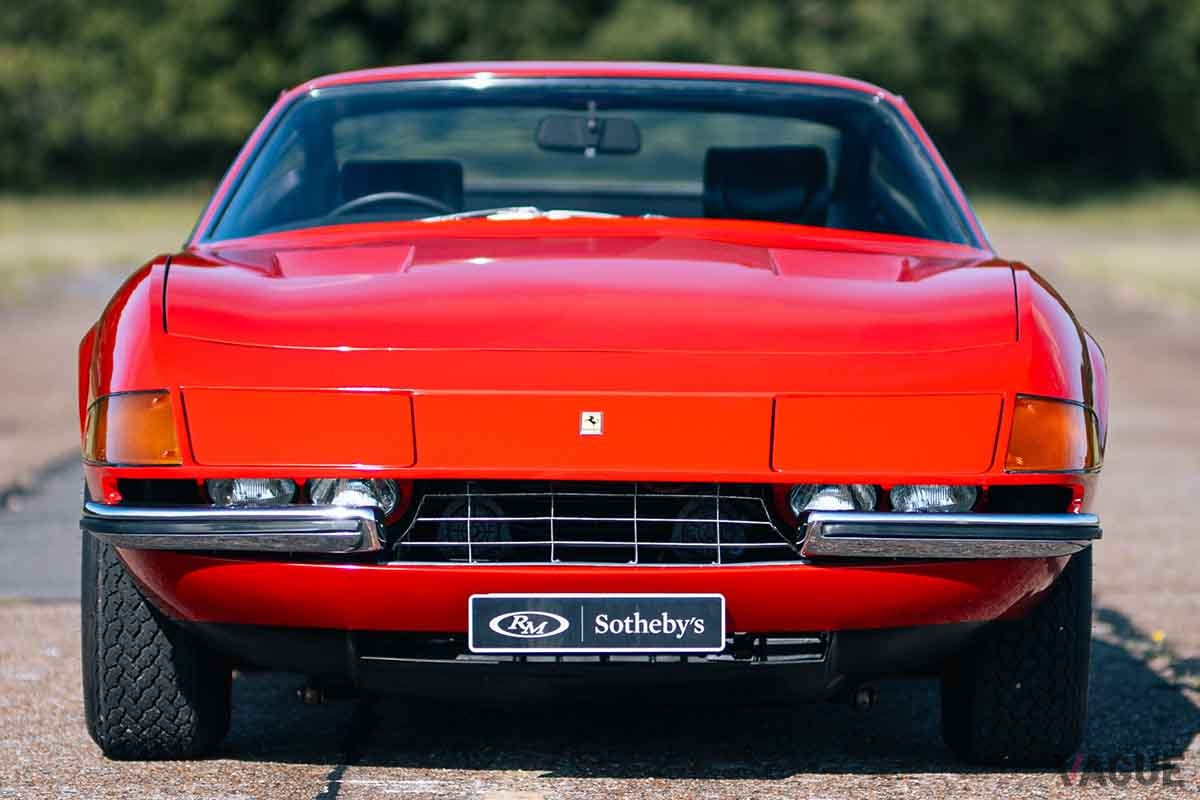 オークションに登場した1973年式フェラーリ「365GTB／4」デイトナ Neil Fraser(c)2025 Courtesy of RM Sotheby's