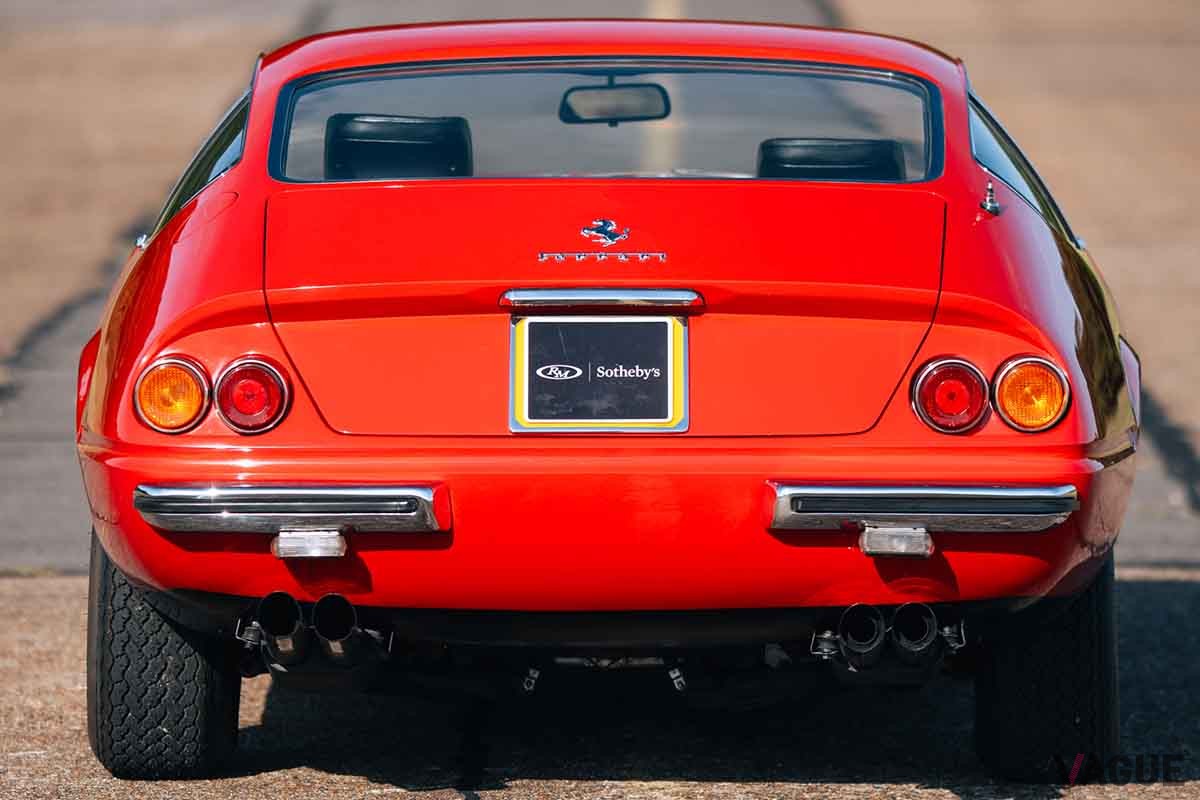 オークションに登場した1973年式フェラーリ「365GTB／4」デイトナ Neil Fraser(c)2025 Courtesy of RM Sotheby's
