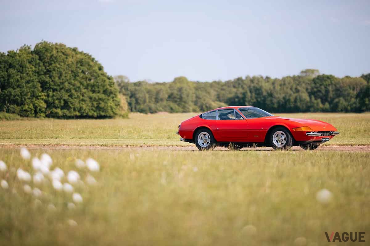 オークションに登場した1973年式フェラーリ「365GTB／4」デイトナ Neil Fraser(c)2025 Courtesy of RM Sotheby's