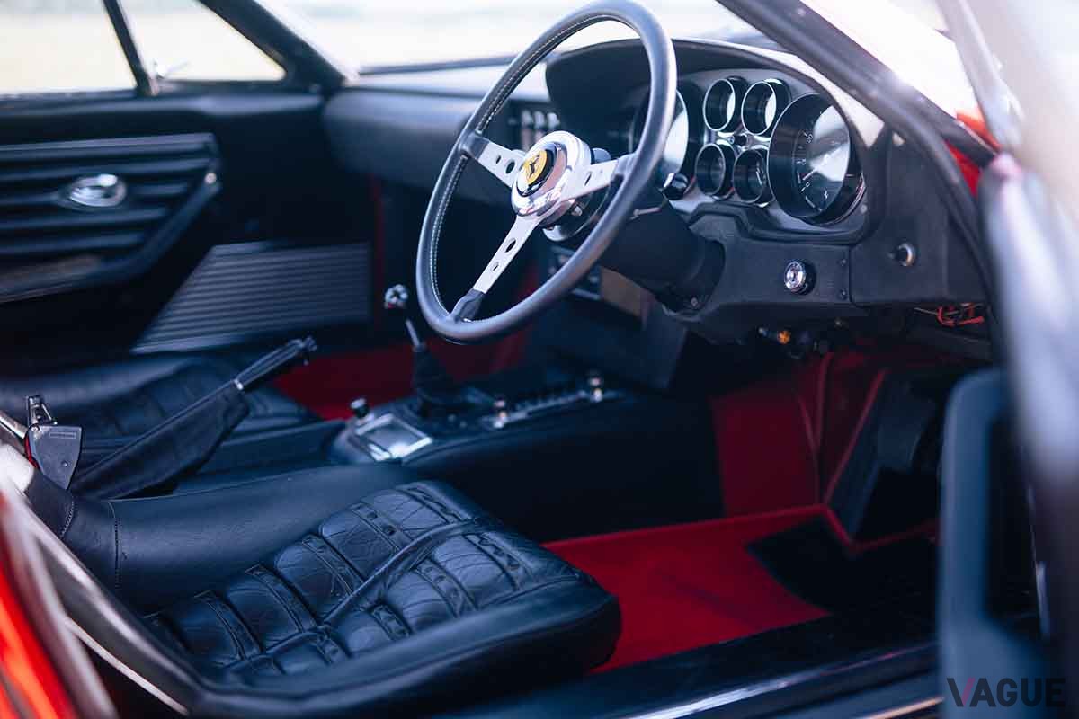 オークションに登場した1973年式フェラーリ「365GTB／4」デイトナ Neil Fraser(c)2025 Courtesy of RM Sotheby's