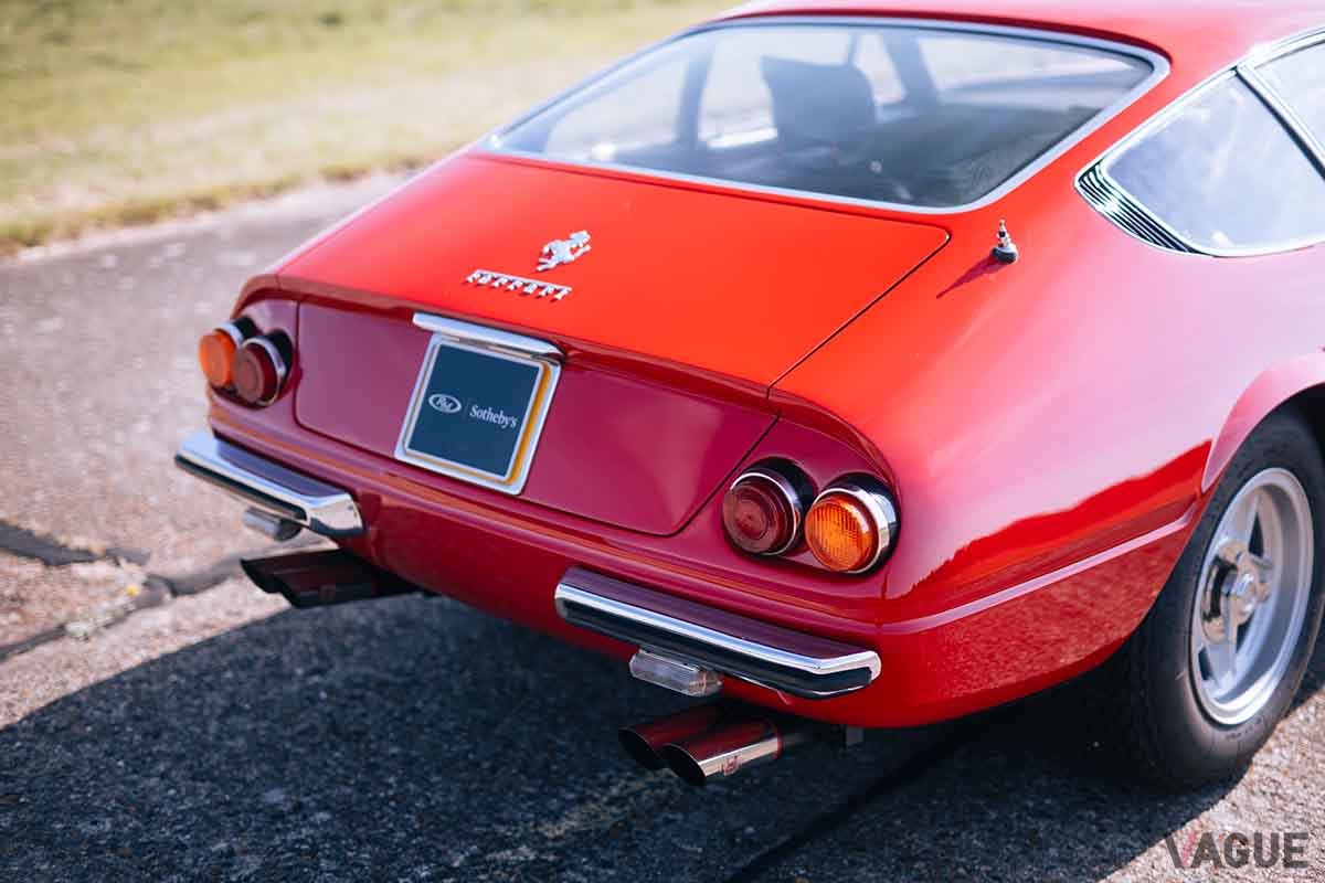 オークションに登場した1973年式フェラーリ「365GTB／4」デイトナ Neil Fraser(c)2025 Courtesy of RM Sotheby's