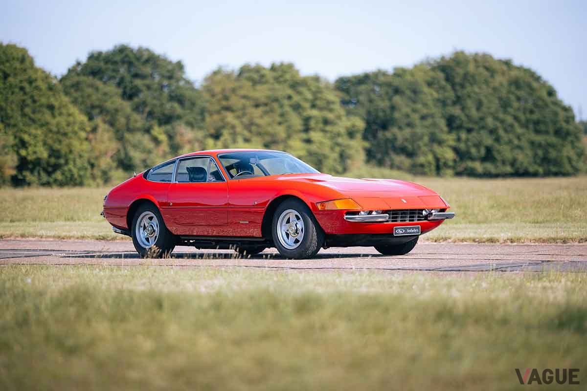 オークションに登場した1973年式フェラーリ「365GTB／4」デイトナ Neil Fraser(c)2025 Courtesy of RM Sotheby's