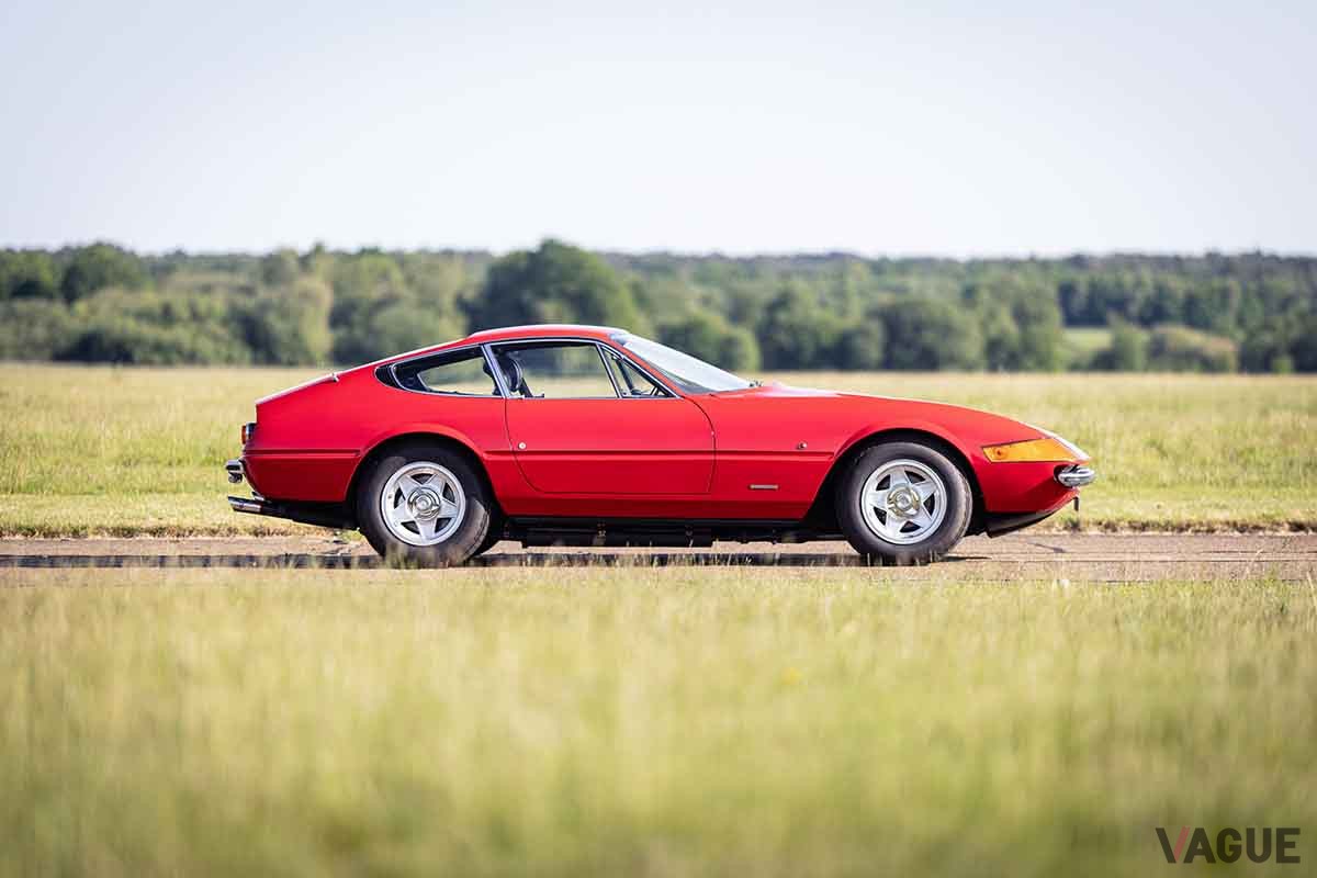 オークションに登場した1973年式フェラーリ「365GTB／4」デイトナ Neil Fraser(c)2025 Courtesy of RM Sotheby's