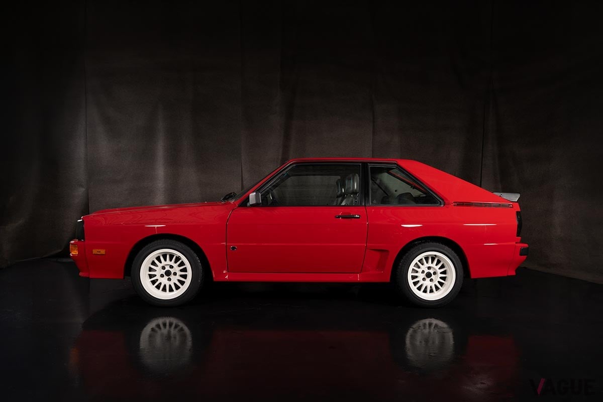 オークションに登場、約9442万円で落札された1984年式アウディ「スポーツクワトロ」(c)2025 Courtesy of RM Sotheby's