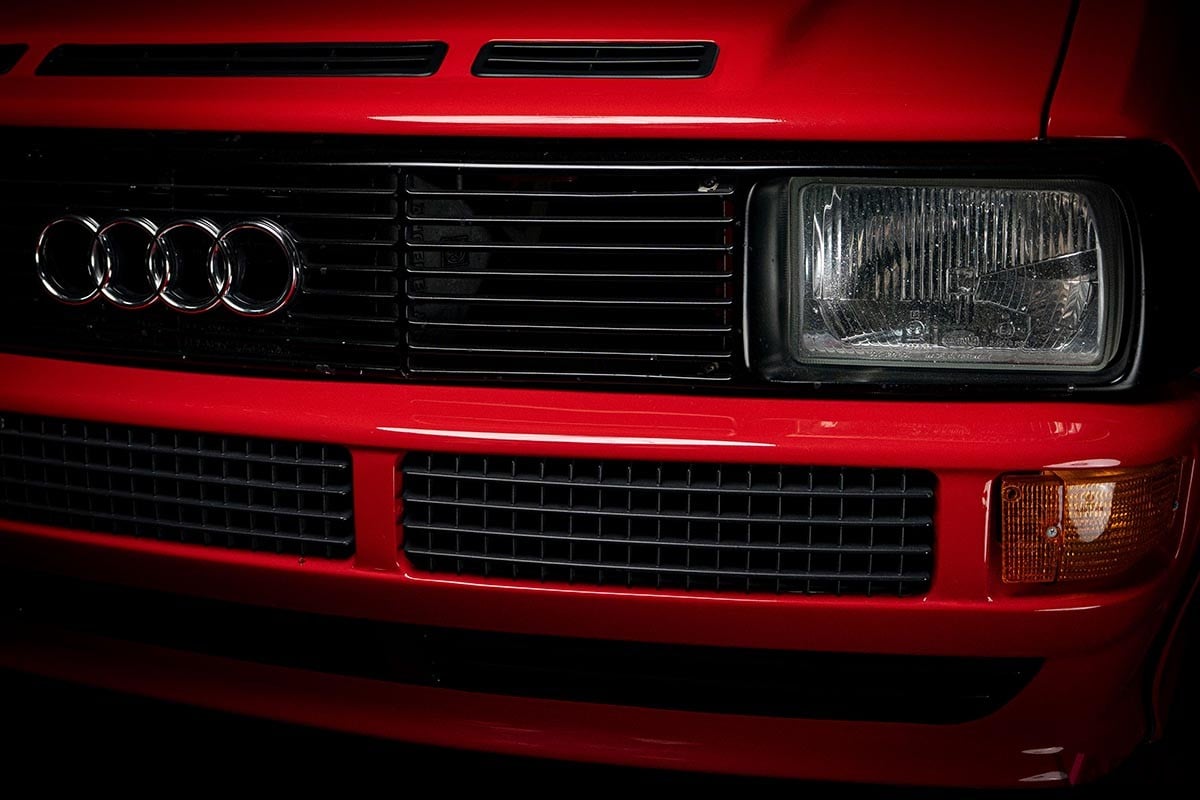 オークションに登場、約9442万円で落札された1984年式アウディ「スポーツクワトロ」(c)2025 Courtesy of RM Sotheby's