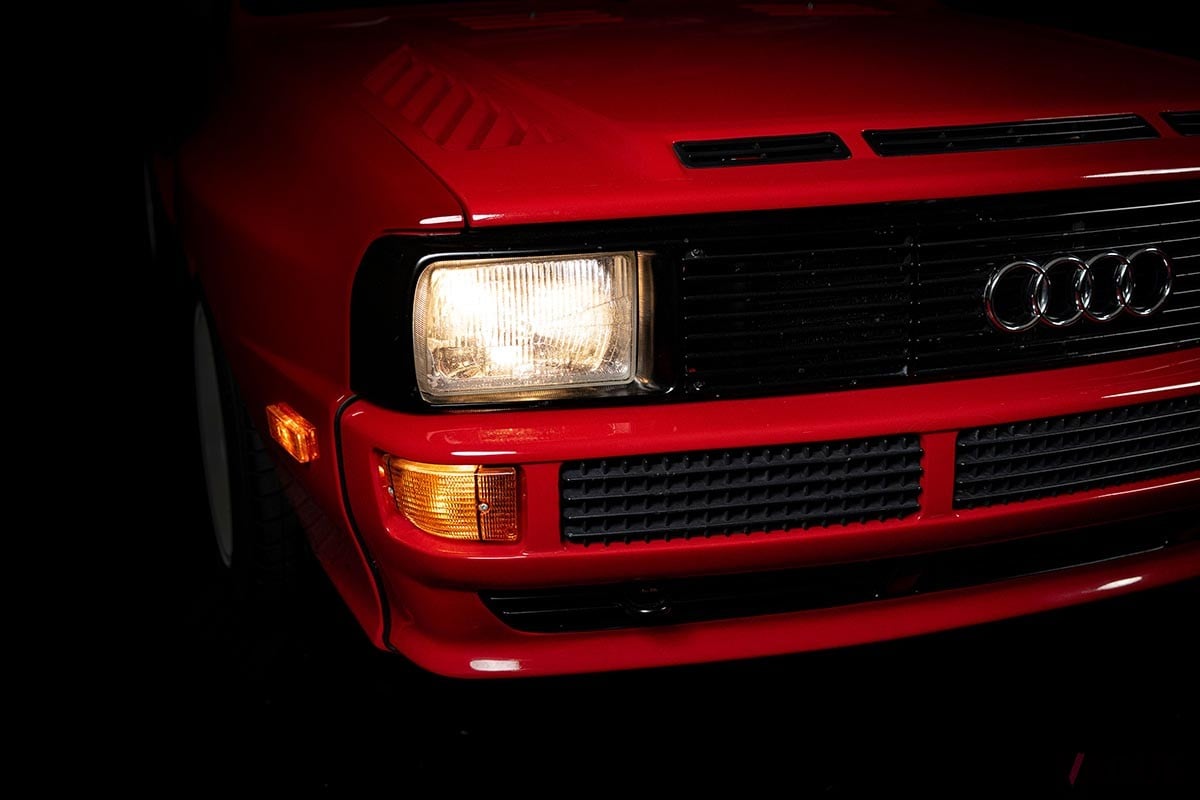 オークションに登場、約9442万円で落札された1984年式アウディ「スポーツクワトロ」(c)2025 Courtesy of RM Sotheby's