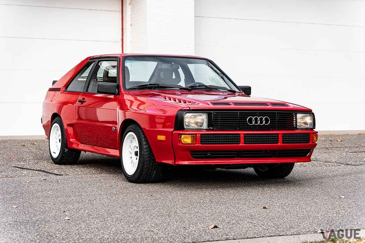 オークションに登場、約9442万円で落札された1984年式アウディ「スポーツクワトロ」(c)2025 Courtesy of RM Sotheby's