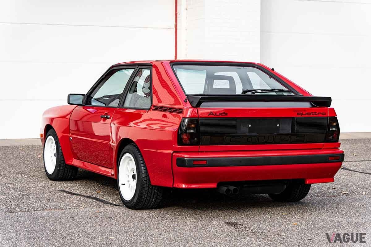 オークションに登場、約9442万円で落札された1984年式アウディ「スポーツクワトロ」(c)2025 Courtesy of RM Sotheby's