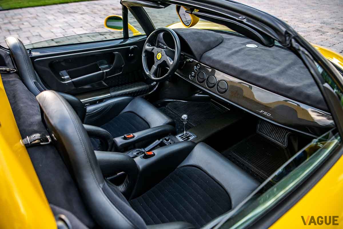 米国オークションに出品された1995年式フェラーリ「F50」 Jorge Guasso(c)2025 Courtesy of RM Sotheby's