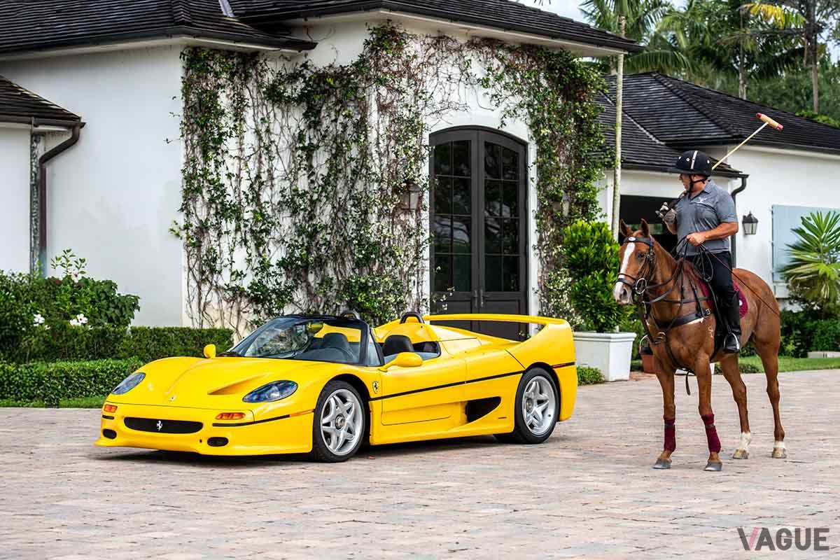 米国オークションに出品された1995年式フェラーリ「F50」 Jorge Guasso(c)2025 Courtesy of RM Sotheby's
