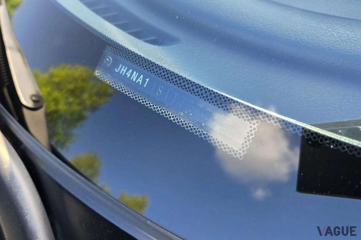 米国オークションに登場した1996年式アキュラ「NSX-T」