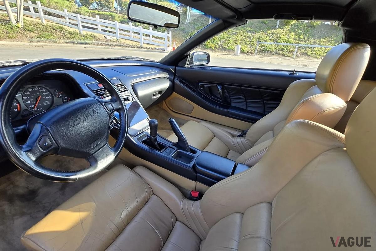 米国オークションに登場した1996年式アキュラ「NSX-T」