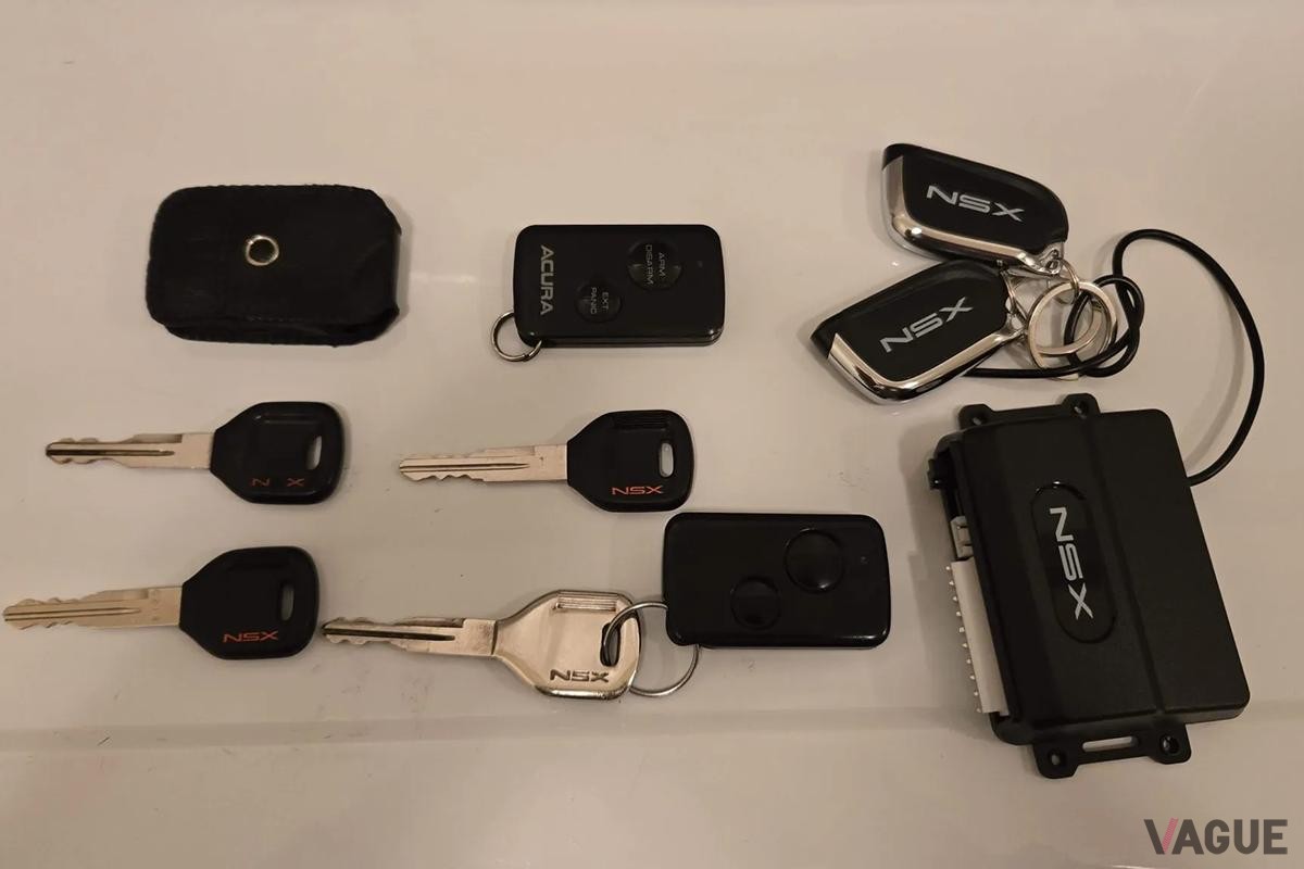 米国オークションに登場した1996年式アキュラ「NSX-T」