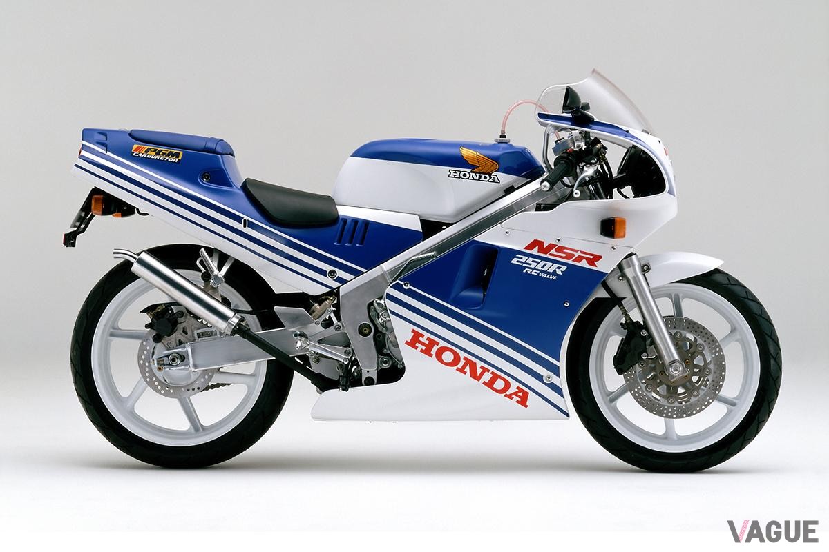 1987年11月に登場したホンダ「NSR250R」改良モデル