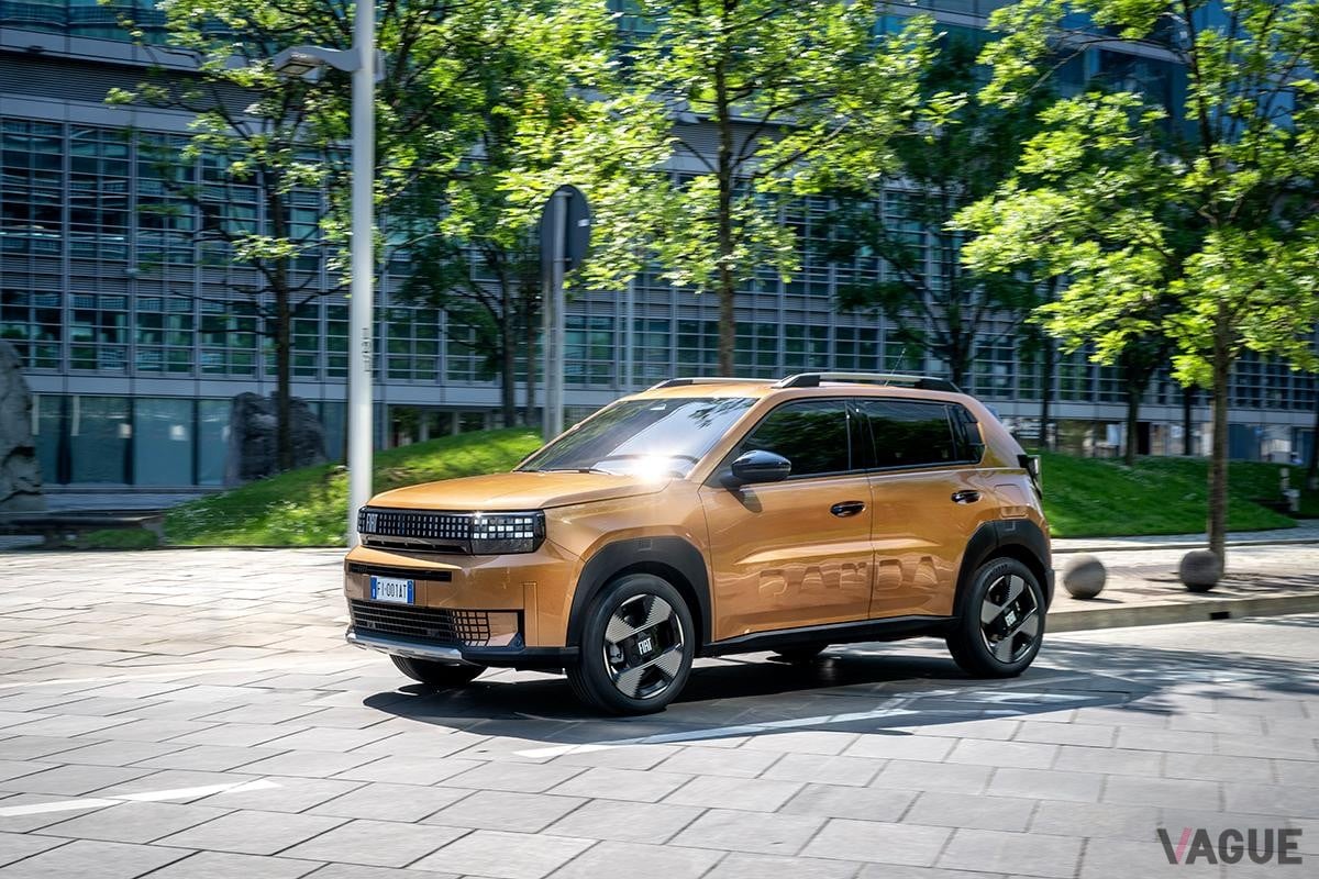 フィアット新型「グランデパンダ ハイブリッド」