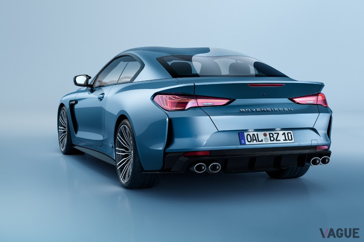 カーボンファイバーボディやダブルバブルルーフなど、造形美と空力を両立したディテール