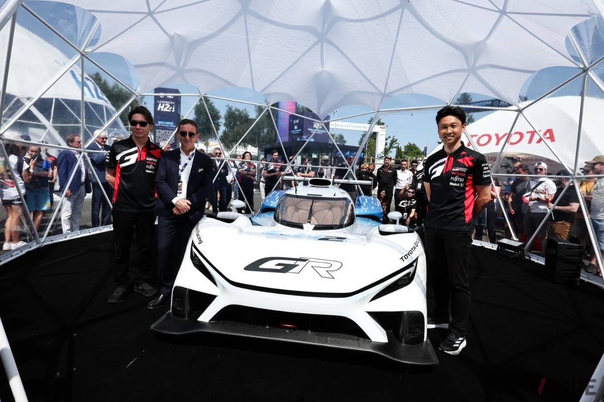 トヨタの次世代レーシングカー「GR LH2レーシング・コンセプト」