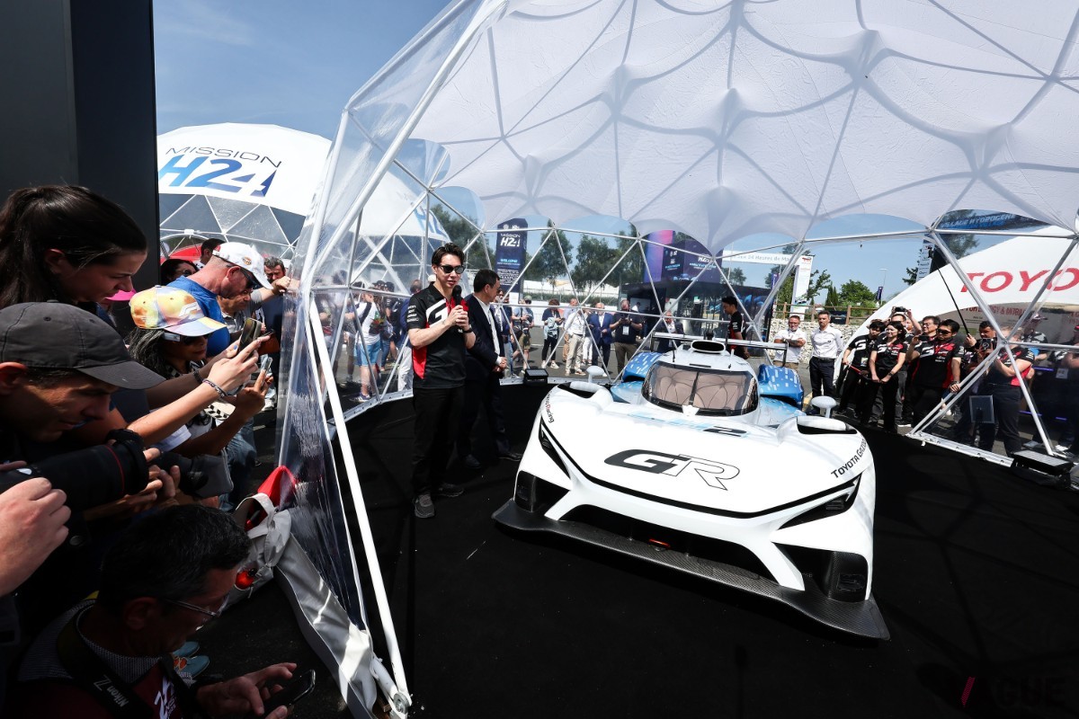 トヨタの次世代レーシングカー「GR LH2レーシング・コンセプト」