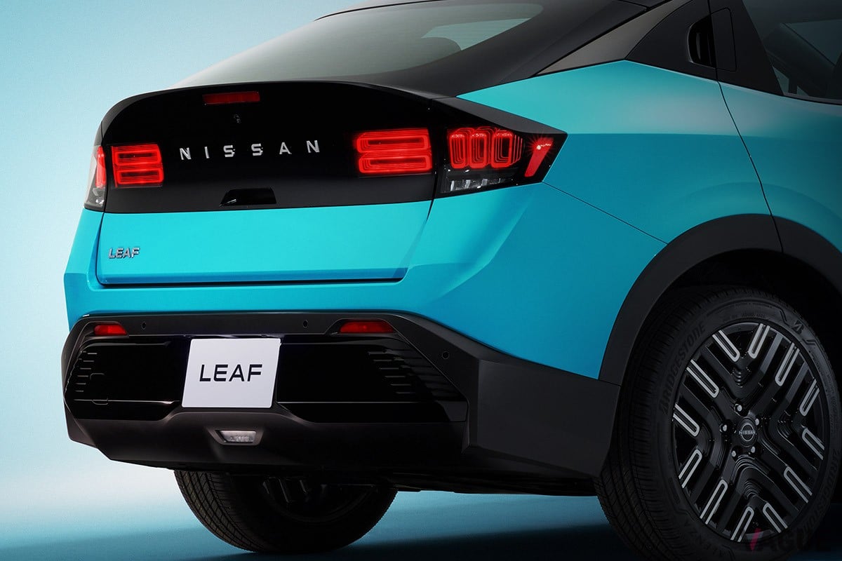 クロスオーバースタイルに刷新された日産の新型「リーフ」