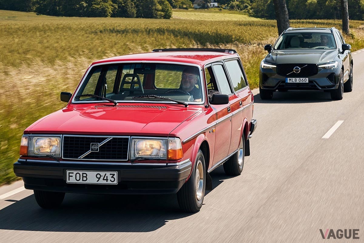 厳しい安全基準のもと設計されたボルボ「240」と最新の「XC60」