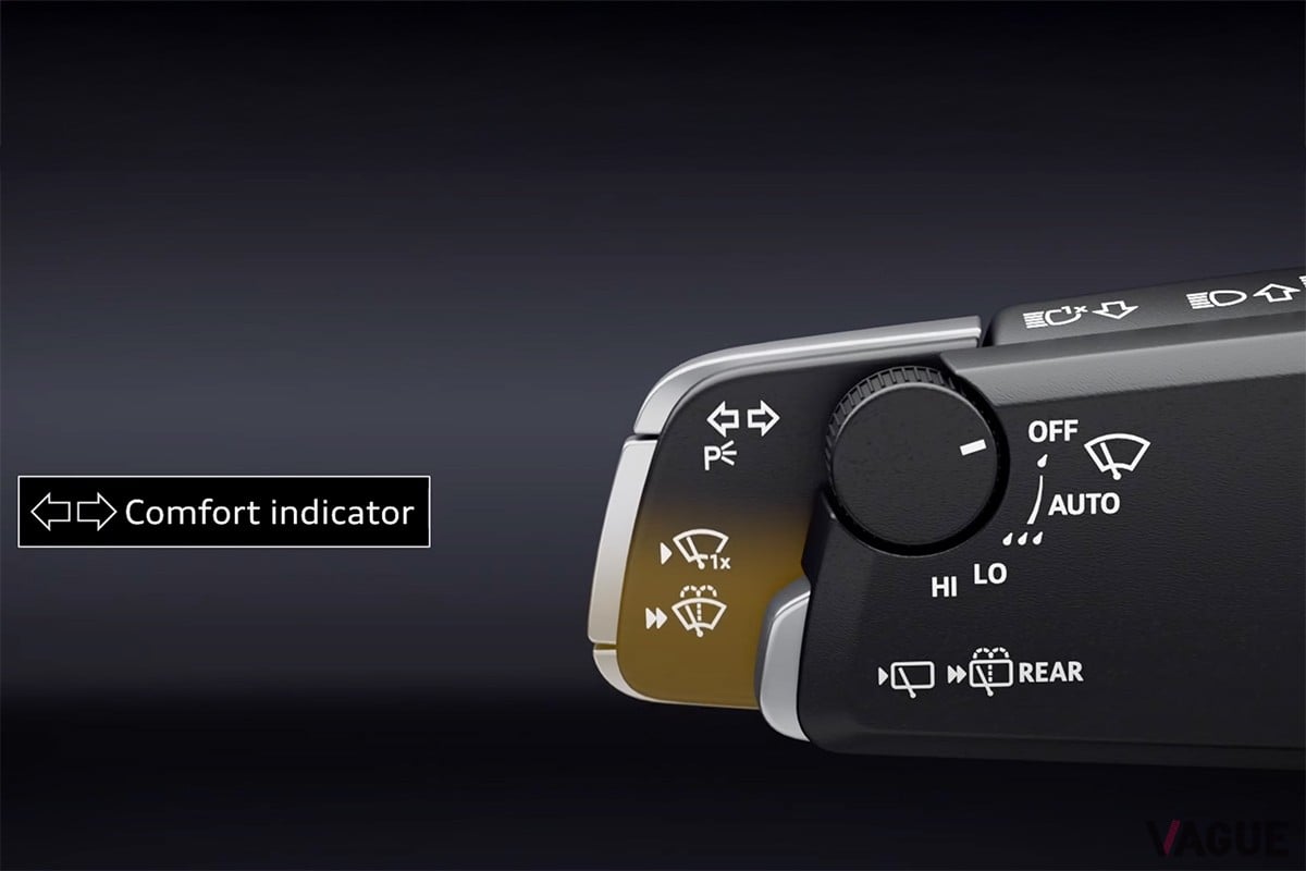 アウディ新型「Q3」の左側レバー