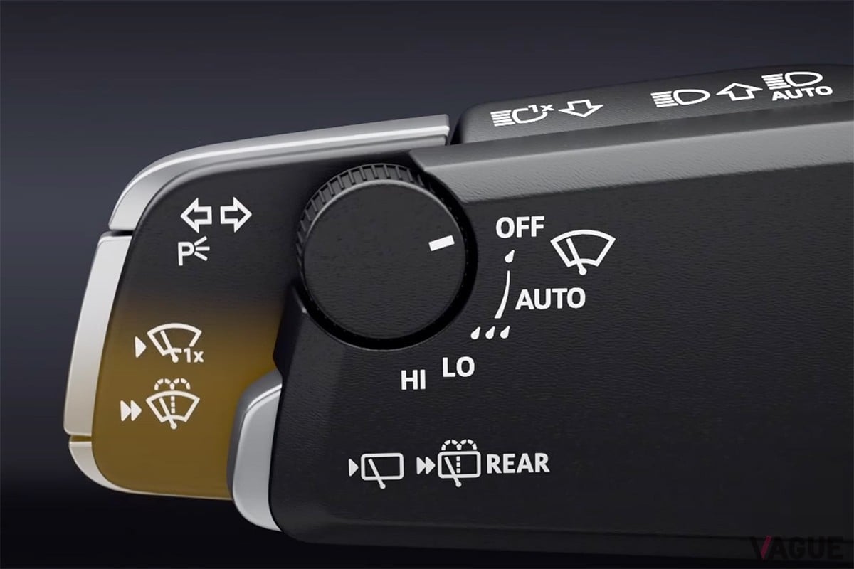 アウディ新型「Q3」の左側レバー