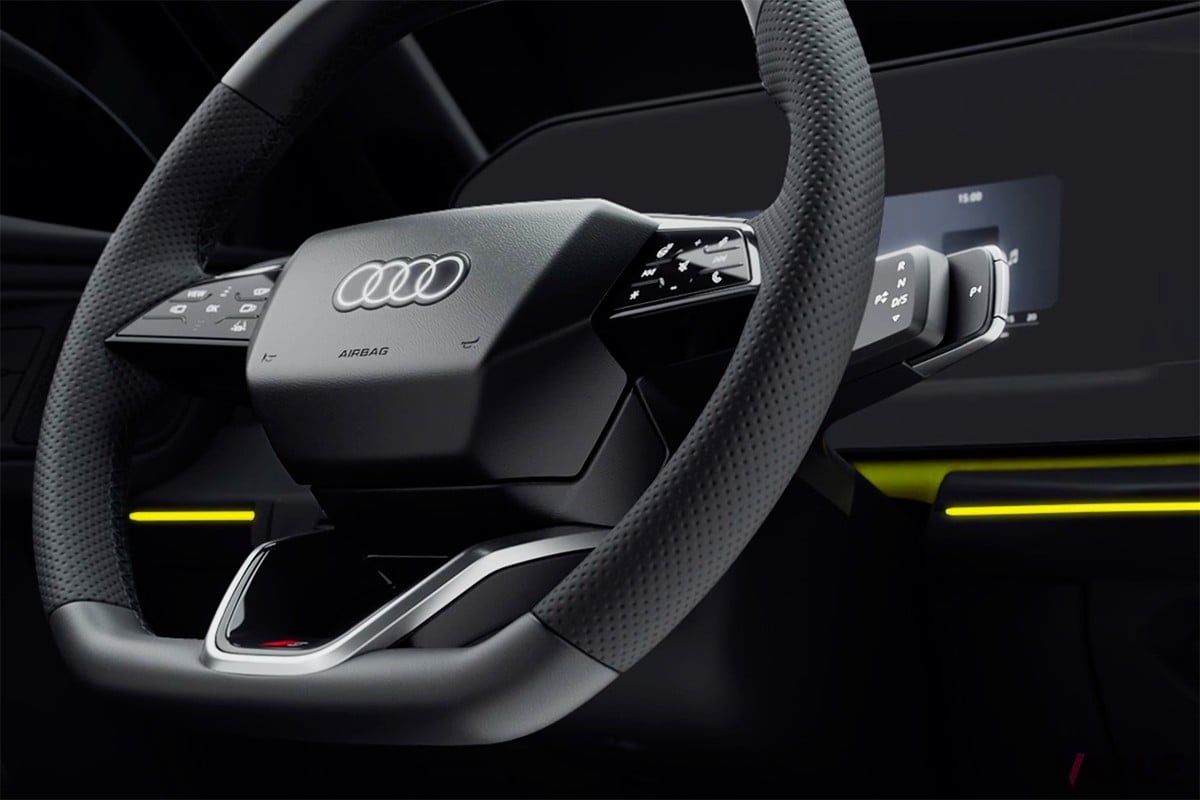 アウディ新型「Q3」のステアリング周り