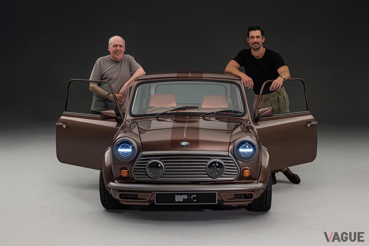 英国のファッションアイコン、デヴィッド・ガンディに納車された「ウッド＆ピケット・ミニ」の記念すべき1号車