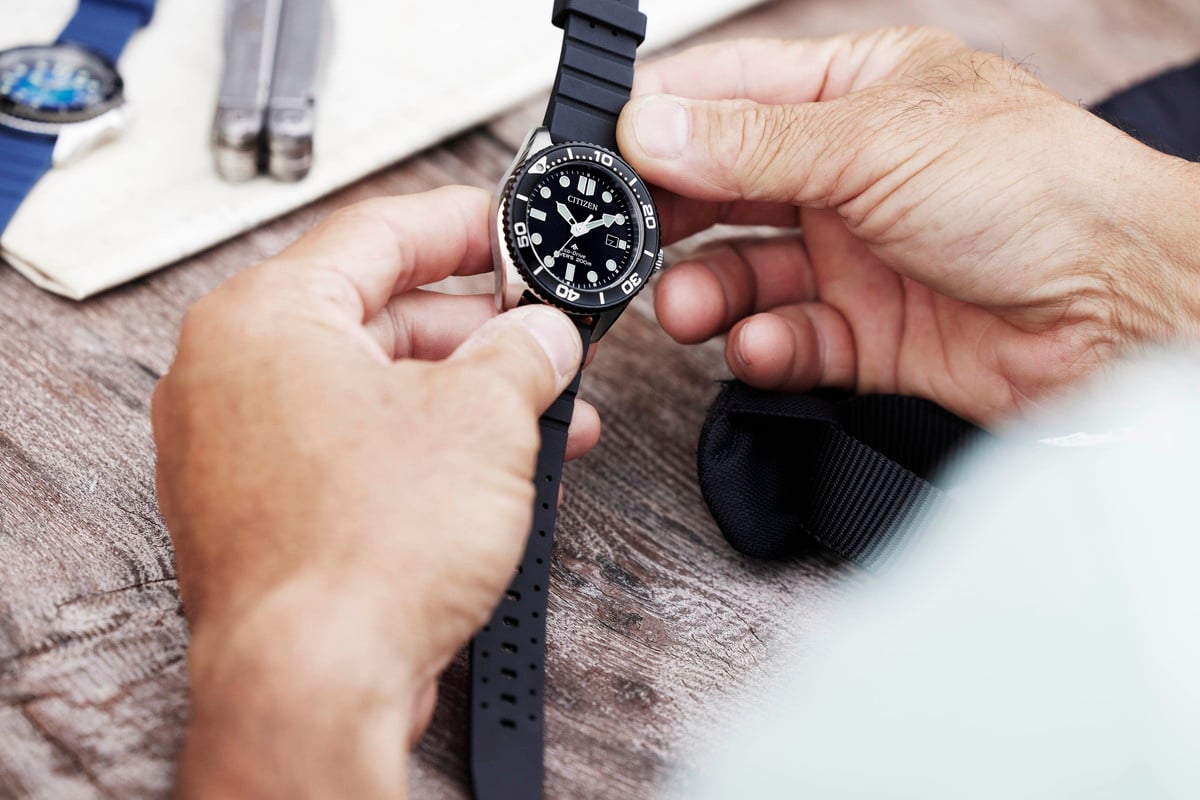 海と向き合い、自らを再起動する。「Eco-Drive DIVER 200m」は、その時間に寄り添う1本だ