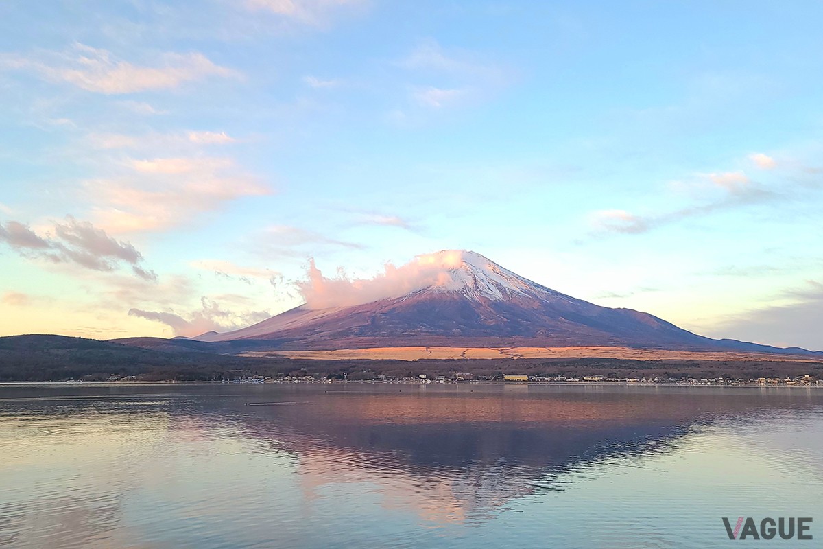 富士山と山中湖