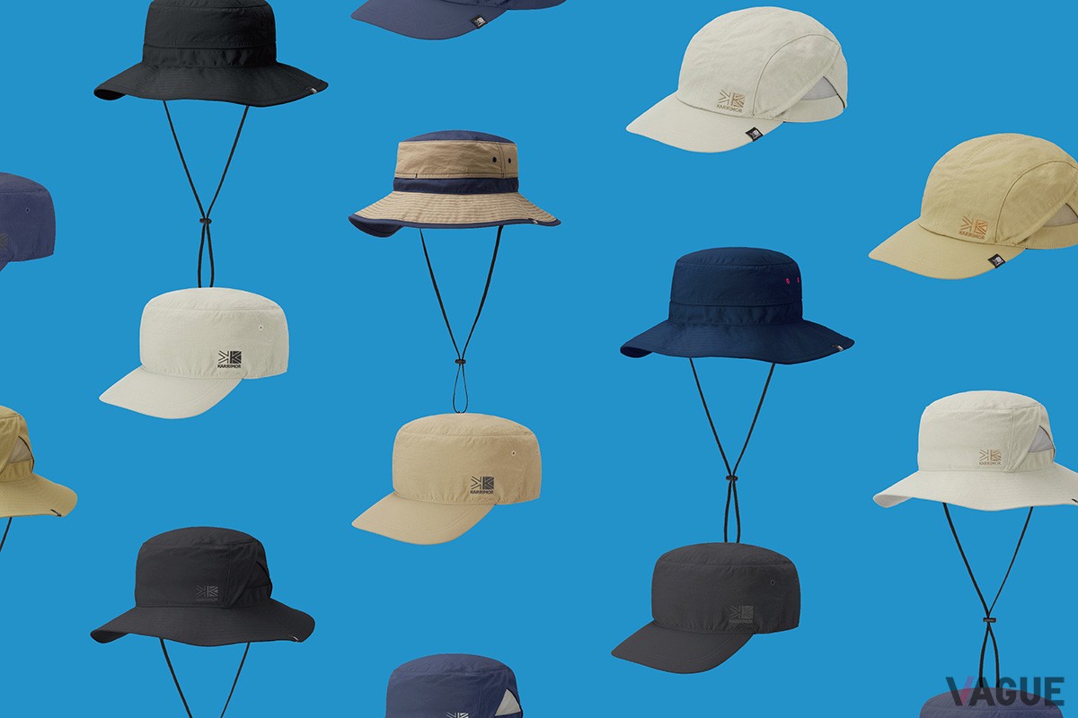 今季のカリマーは、通気性に優れたベンチレーションシステム搭載のヘッドウェアが充実