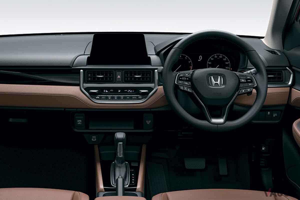 2025年3月に一部改良されたホンダ「WR-V」のインテリア