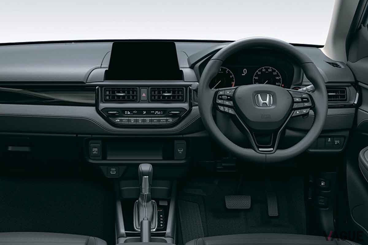 2025年3月に一部改良されたホンダ「WR-V」のインテリア
