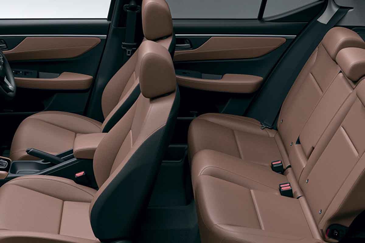 2025年3月に一部改良されたホンダ「WR-V」のインテリア