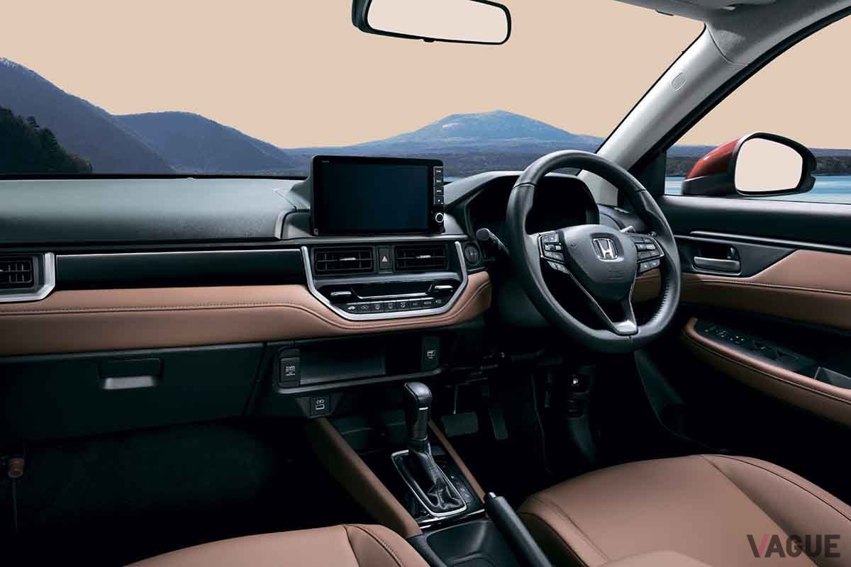 2025年3月に一部改良されたホンダ「WR-V」のインテリア