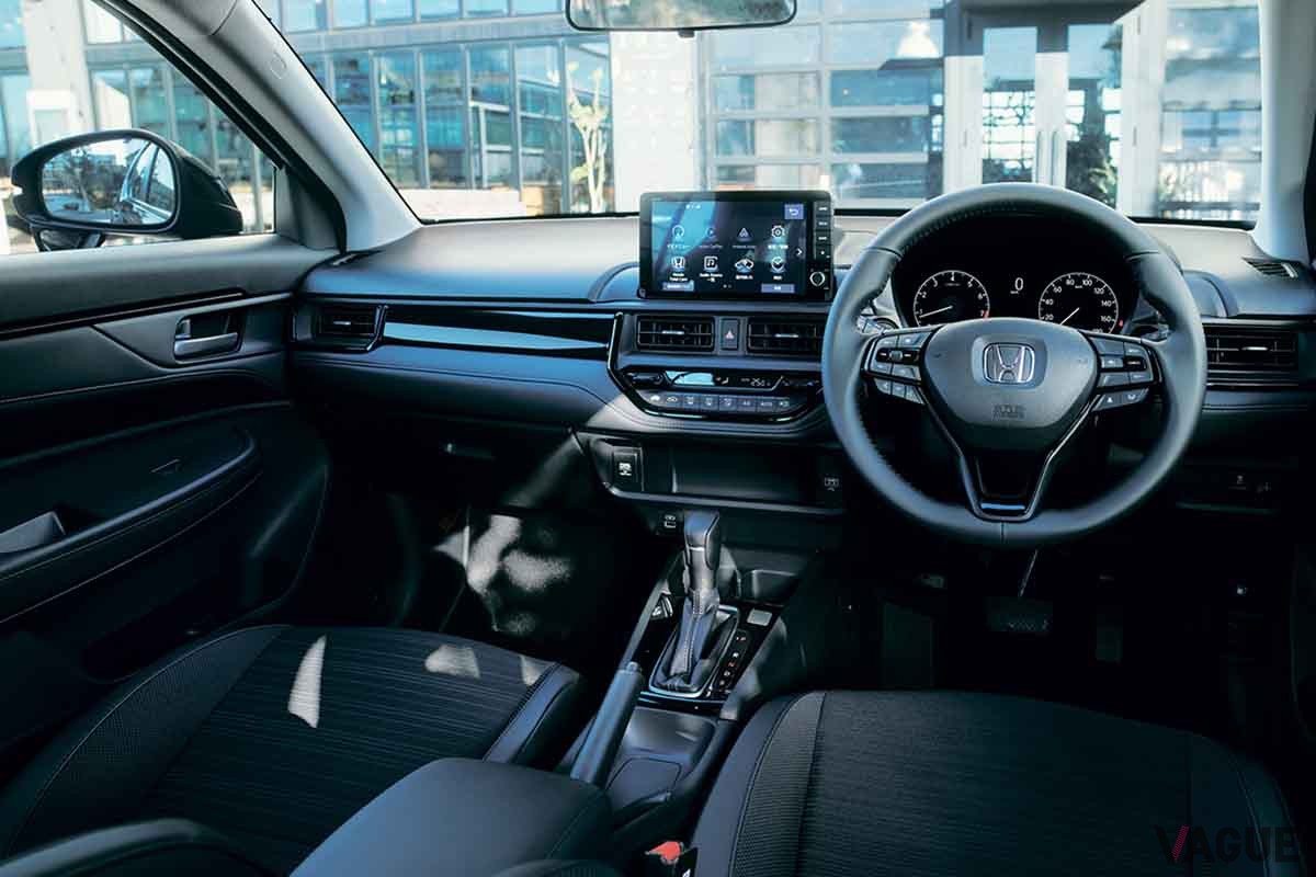 2025年3月に一部改良されたホンダ「WR-V」のインテリア