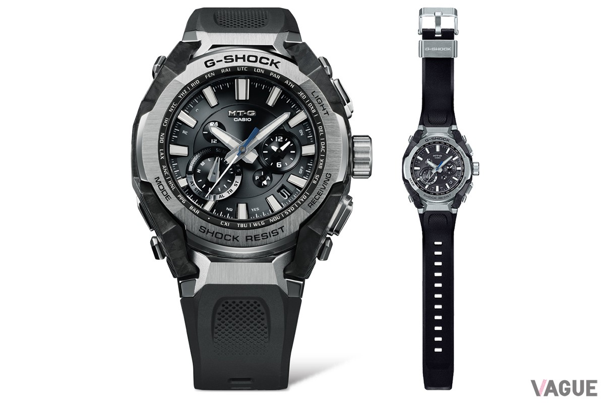 「カシオ G-SHOCK MTG-B4000」シルバー（品番：MTG-B4000-1A、16万5000円 消費税込）